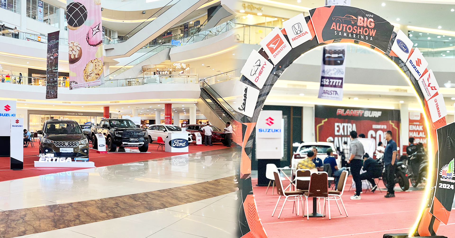 BIG Mall Menyelenggarakan Mini BIG Auto Show Samarinda, Banyak brand Automotive ternama!