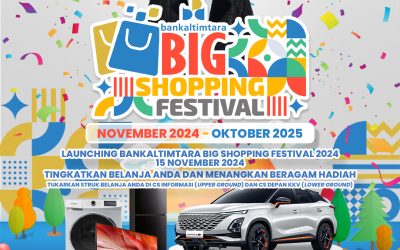 Perayaan Anniversary BIG Mall & Grand Launching Bankaltimtara BIG Shopping Festival 2024