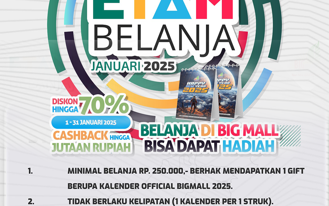 Belanja Dengan “Etam Belanja” bisa Mendapatkan Special Gift