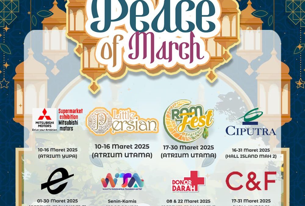 Calendar of Event BIG Mall Samarinda Bulan Maret 2025