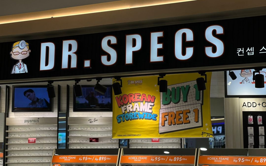 SERBU Promo BUY 1 GET 1 Dr Specs BIG Mall